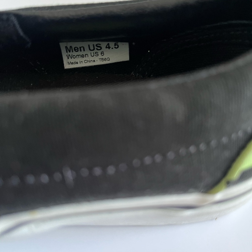 Vans Classic Slip-On Glow Checkerboard Black/Green - Picture 8 of 16